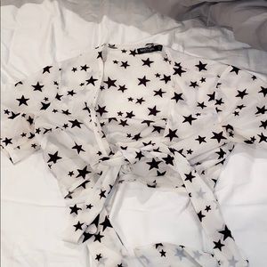 Nasty Gal Star Cropped shirt